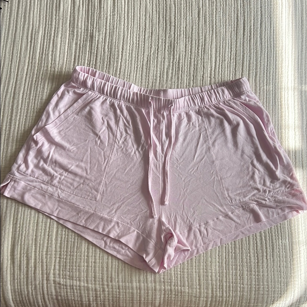 Women's Pink Sleep Shorts Target